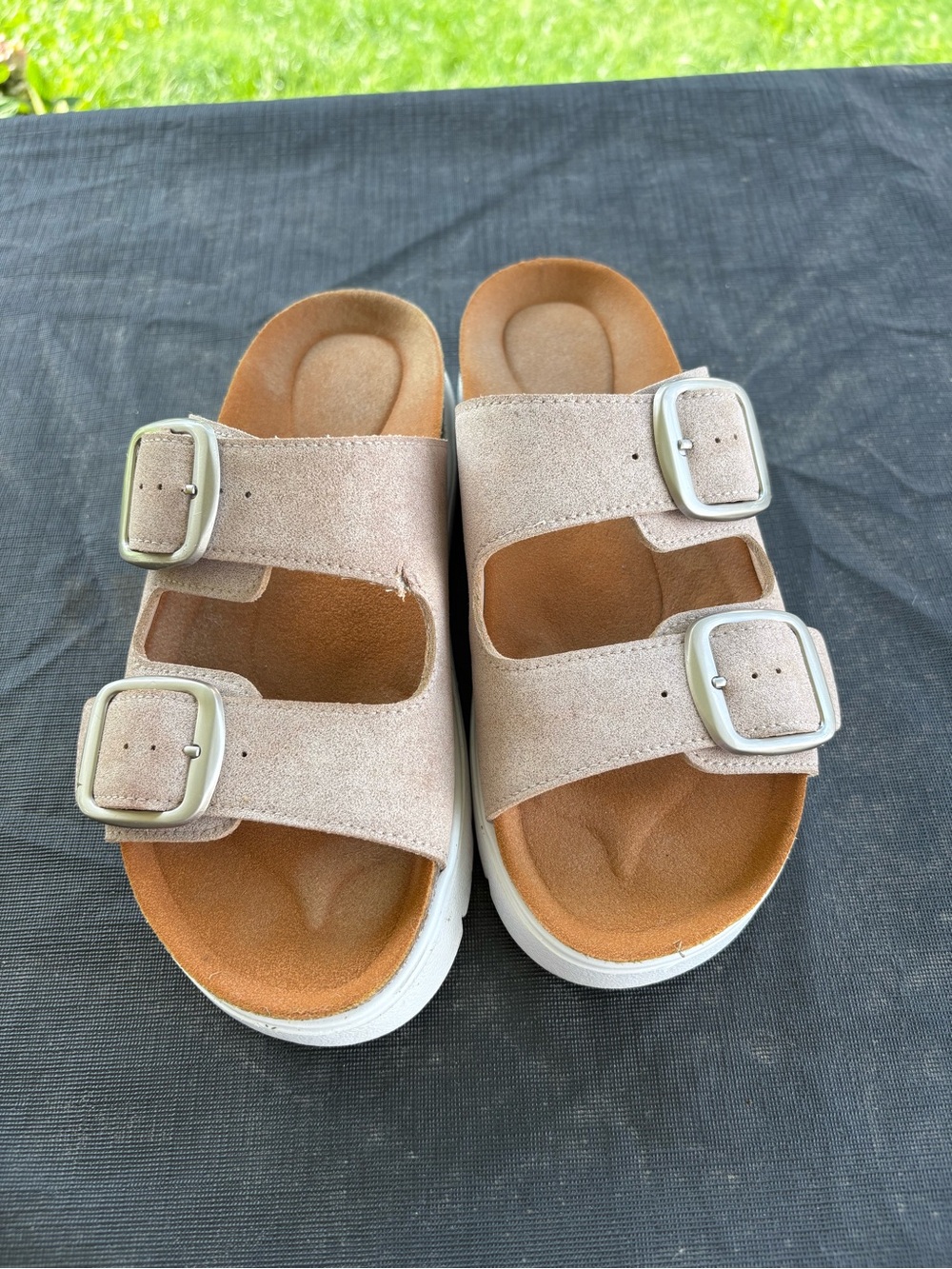 Women's Double Strap Comfort Sandals platform